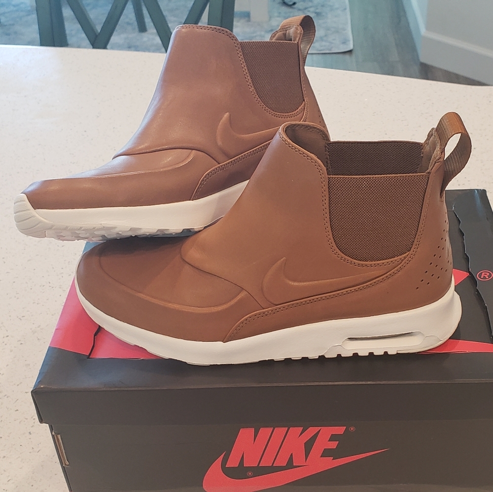 Air Max Thea Mid Ale Brown New Sz 9 Wmns